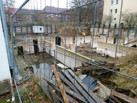 Geringfügig bebautes Grundstück