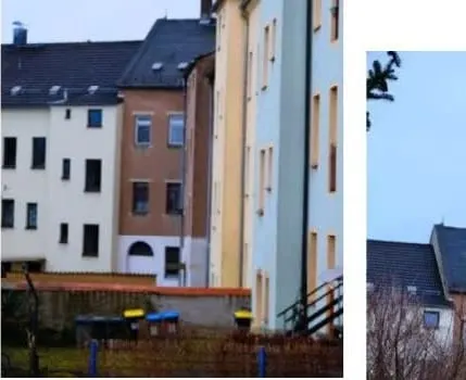 Wohn- und Geschäftshaus als Eckhaus